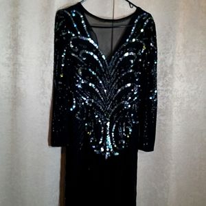 VINTAGE A.J. BARI DRESS sz 8